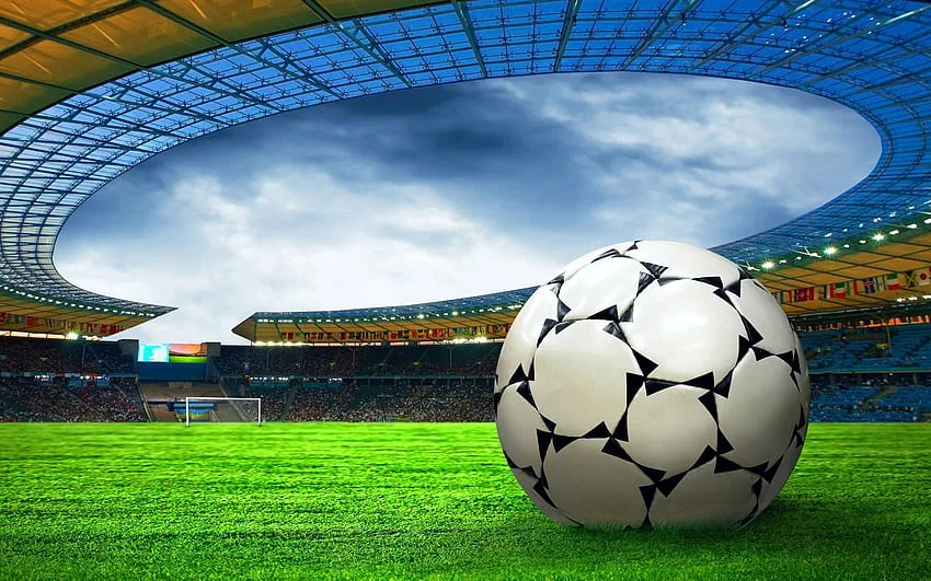 Aksi olahraga yang menggambarkan fokus pada pertandingan dan liga